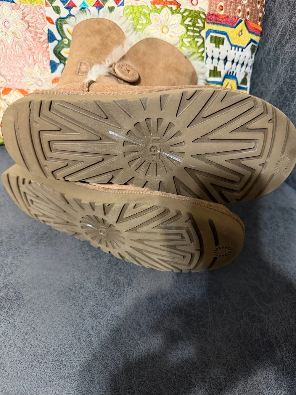 UGG plush cream